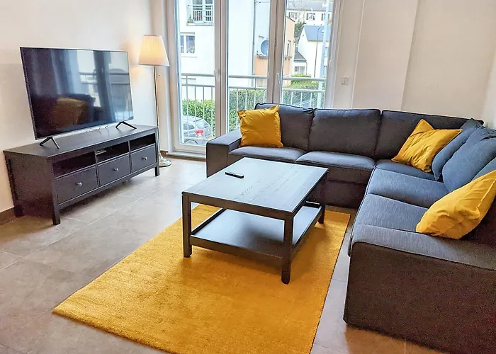 Apartment 2bedroom + 2bathroom With Garage In Lux *